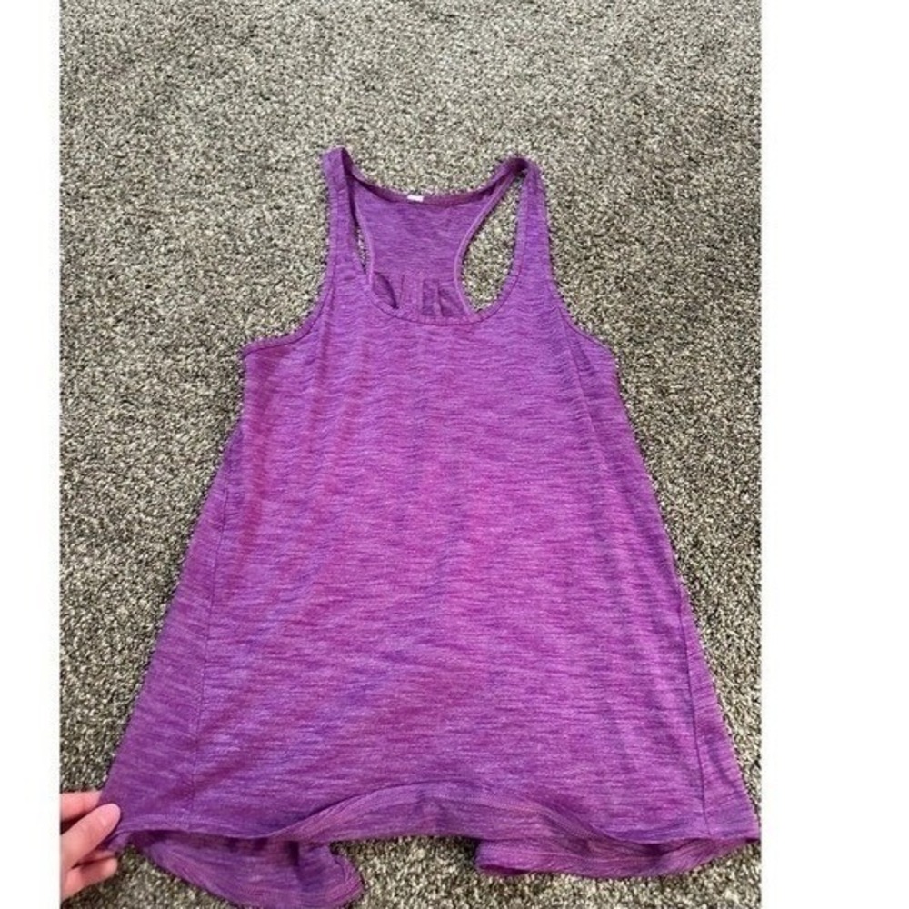 Lululemon Purple‎ Racerback Tank Top Athletic Workout Yoga Gym Activewear